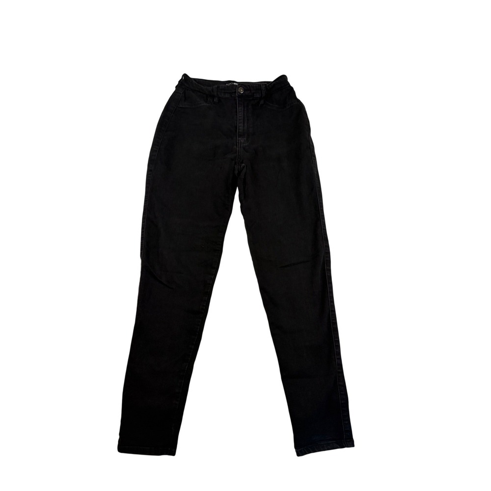 Fashion Nova‎ Womens High Rise Skinny Jeans Black Size 13 P88 Stretchy Denim